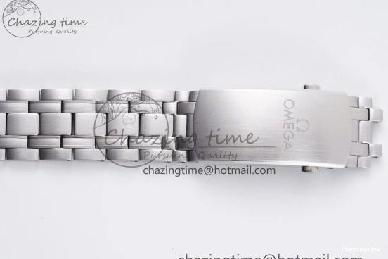 0310 Affordable Seamaster Diver 300M ZF 1:1 Best Edition Blue Ceramic Gray Dial on SS Bracelet A 7734